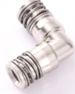 Elbow 90° d9.52mm copper w/niekel